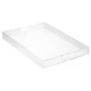 clear acrylic tray